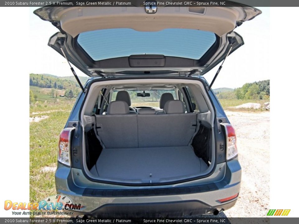 2010 Subaru Forester 2.5 X Premium Sage Green Metallic / Platinum Photo #13