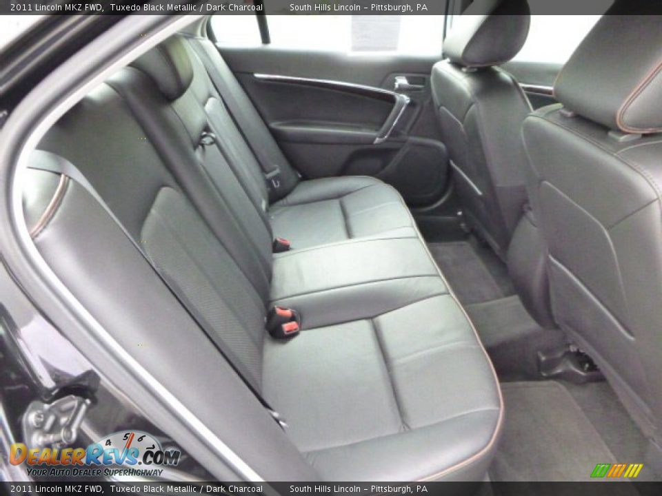 2011 Lincoln MKZ FWD Tuxedo Black Metallic / Dark Charcoal Photo #14