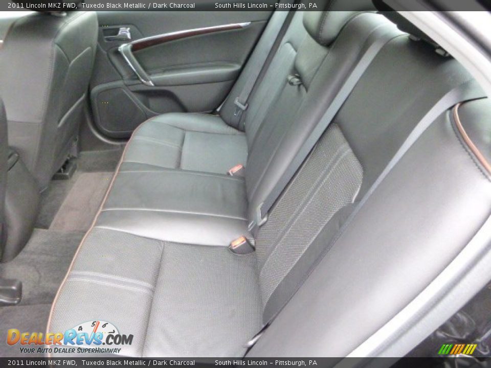 2011 Lincoln MKZ FWD Tuxedo Black Metallic / Dark Charcoal Photo #17