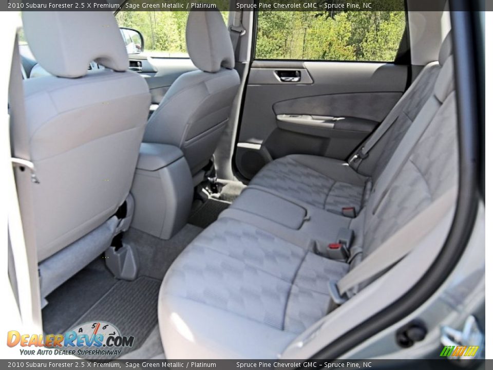 2010 Subaru Forester 2.5 X Premium Sage Green Metallic / Platinum Photo #23