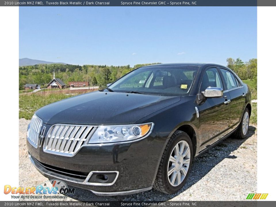 2010 Lincoln MKZ FWD Tuxedo Black Metallic / Dark Charcoal Photo #1