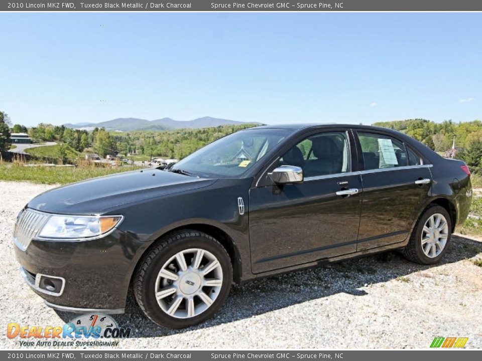 2010 Lincoln MKZ FWD Tuxedo Black Metallic / Dark Charcoal Photo #3