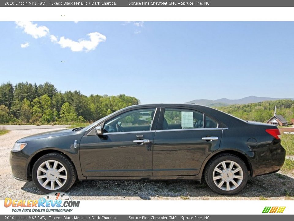 2010 Lincoln MKZ FWD Tuxedo Black Metallic / Dark Charcoal Photo #5