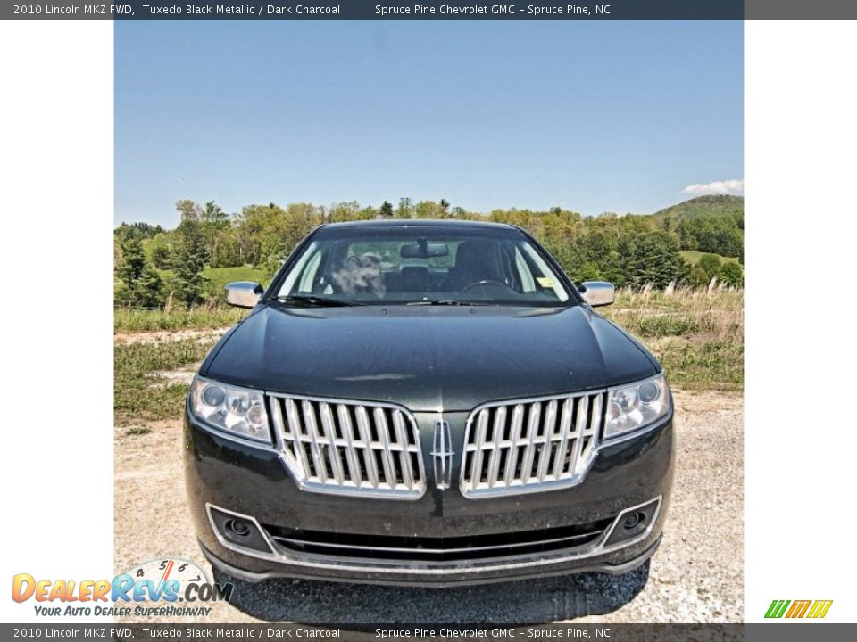 2010 Lincoln MKZ FWD Tuxedo Black Metallic / Dark Charcoal Photo #6