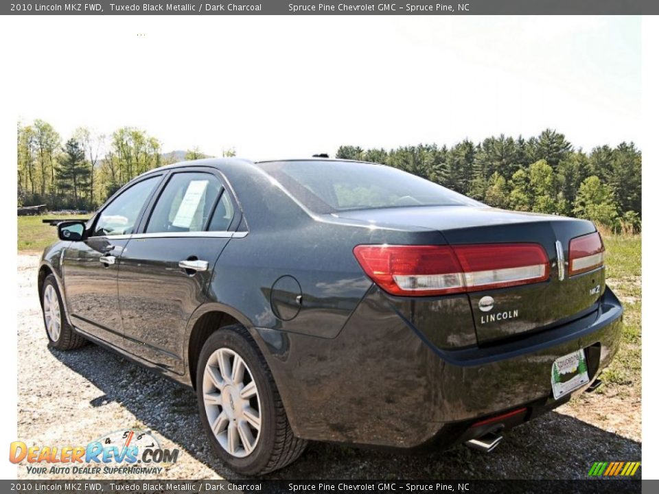 2010 Lincoln MKZ FWD Tuxedo Black Metallic / Dark Charcoal Photo #7