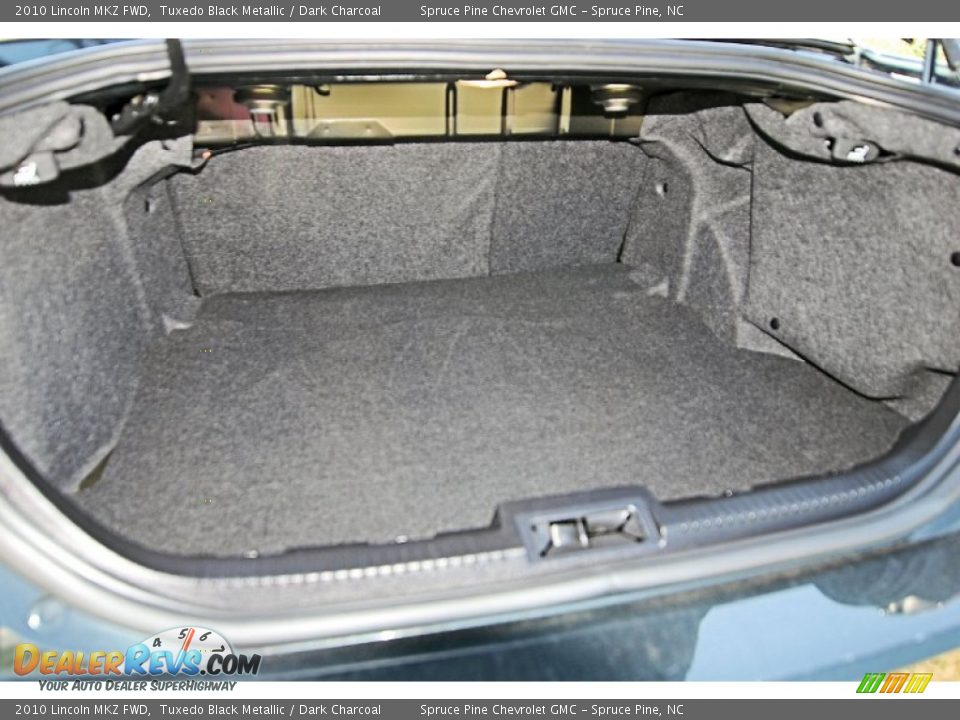 2010 Lincoln MKZ FWD Tuxedo Black Metallic / Dark Charcoal Photo #12