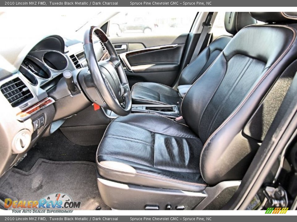 2010 Lincoln MKZ FWD Tuxedo Black Metallic / Dark Charcoal Photo #13