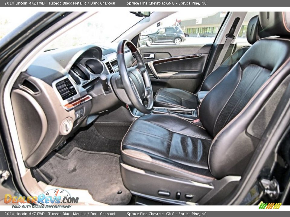 2010 Lincoln MKZ FWD Tuxedo Black Metallic / Dark Charcoal Photo #14