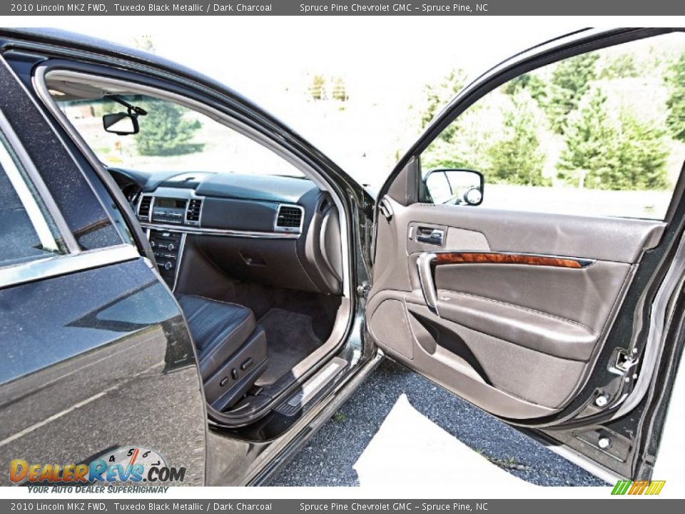 2010 Lincoln MKZ FWD Tuxedo Black Metallic / Dark Charcoal Photo #21