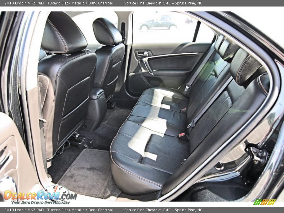 2010 Lincoln MKZ FWD Tuxedo Black Metallic / Dark Charcoal Photo #22