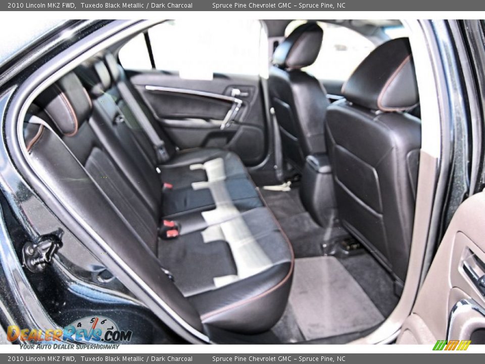 2010 Lincoln MKZ FWD Tuxedo Black Metallic / Dark Charcoal Photo #23