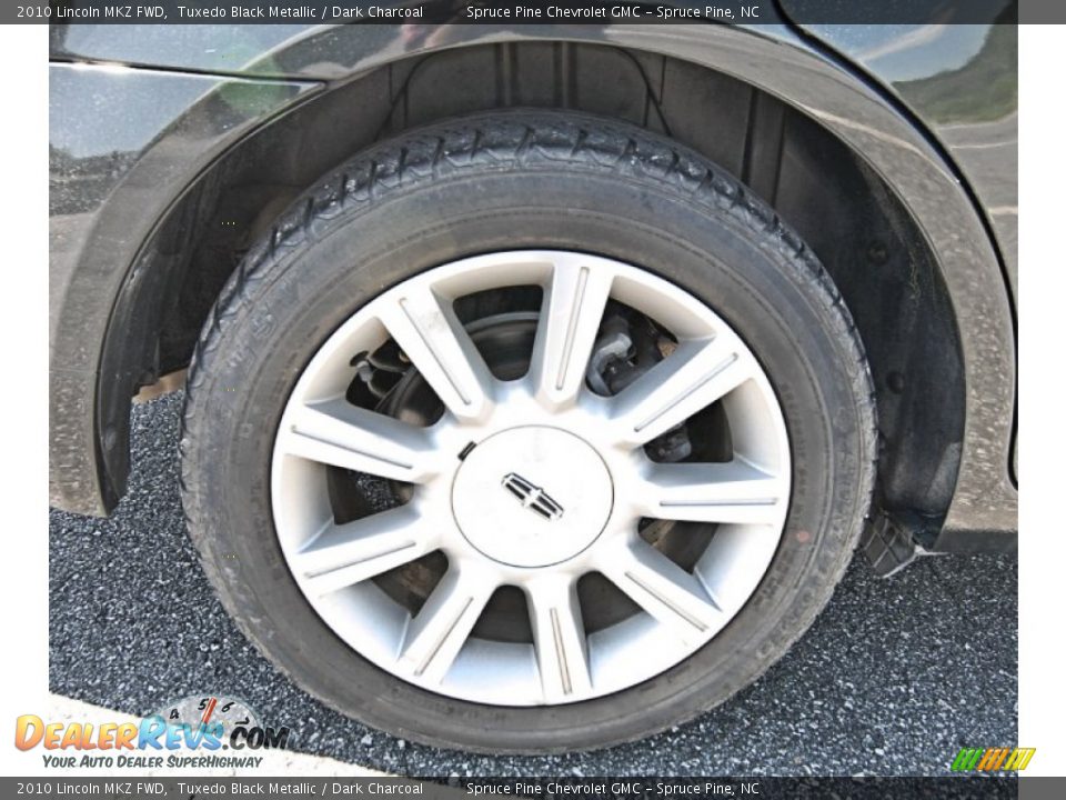 2010 Lincoln MKZ FWD Tuxedo Black Metallic / Dark Charcoal Photo #24