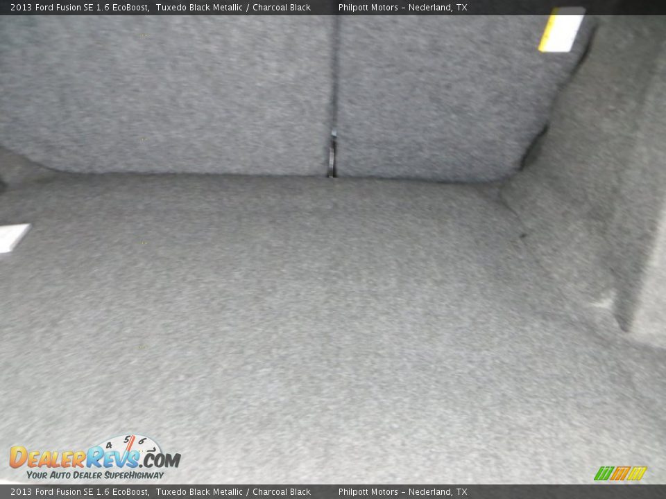 2013 Ford Fusion SE 1.6 EcoBoost Tuxedo Black Metallic / Charcoal Black Photo #15