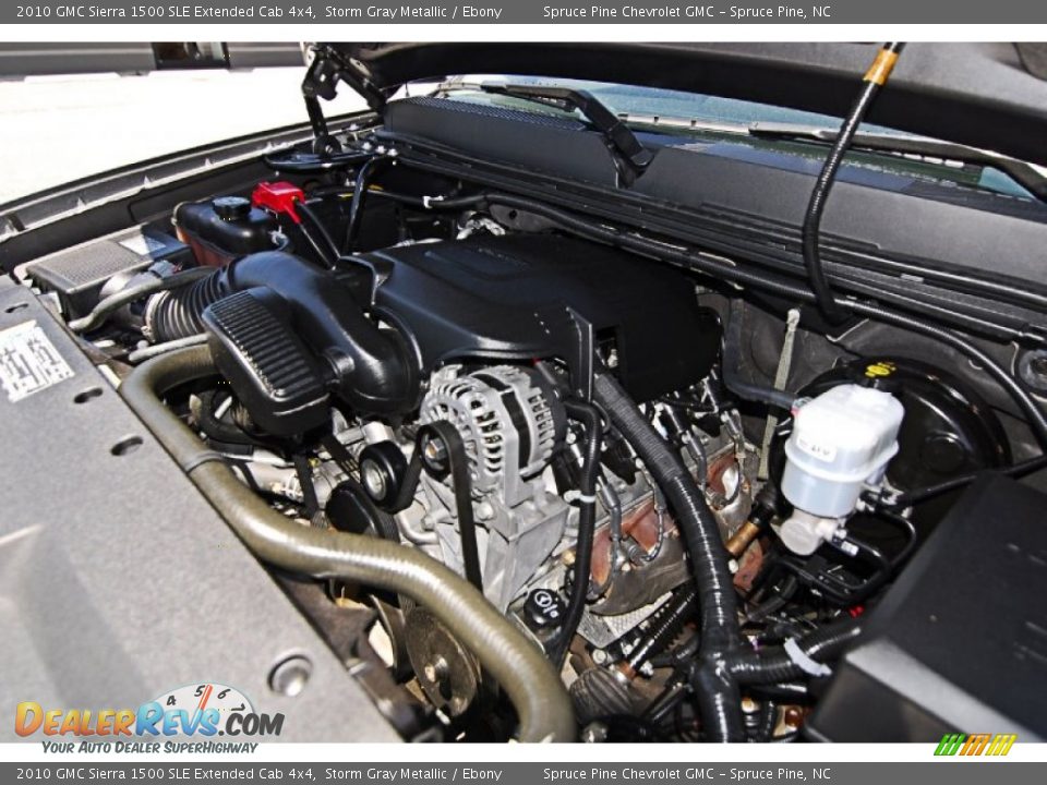 2010 GMC Sierra 1500 SLE Extended Cab 4x4 5.3 Liter Flex-Fuel OHV 16-Valve VVT Vortec V8 Engine Photo #23