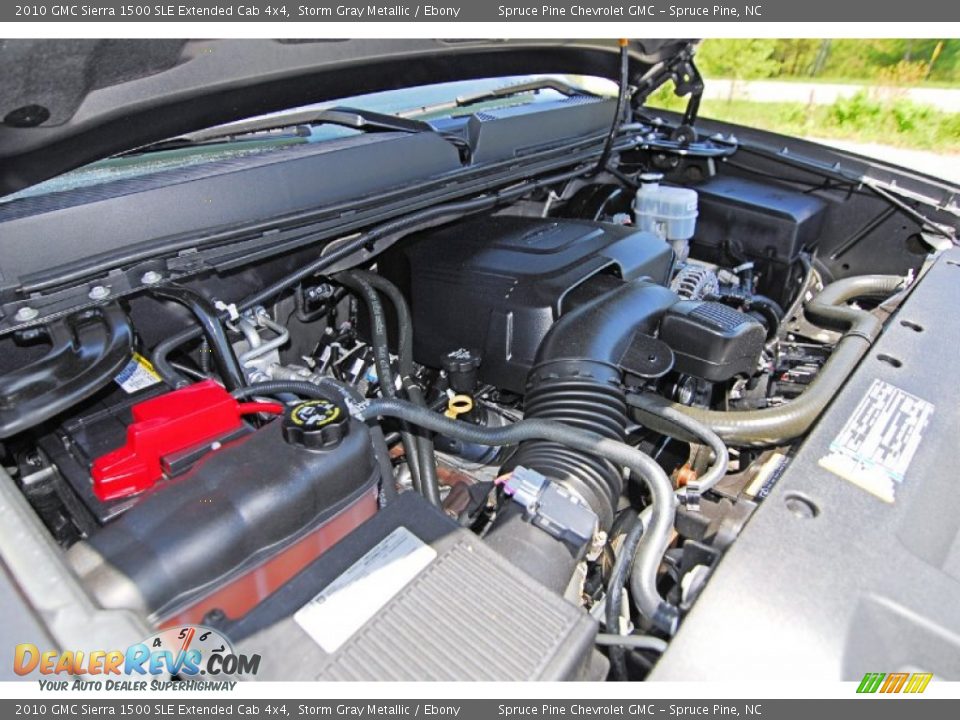 2010 GMC Sierra 1500 SLE Extended Cab 4x4 5.3 Liter Flex-Fuel OHV 16-Valve VVT Vortec V8 Engine Photo #24
