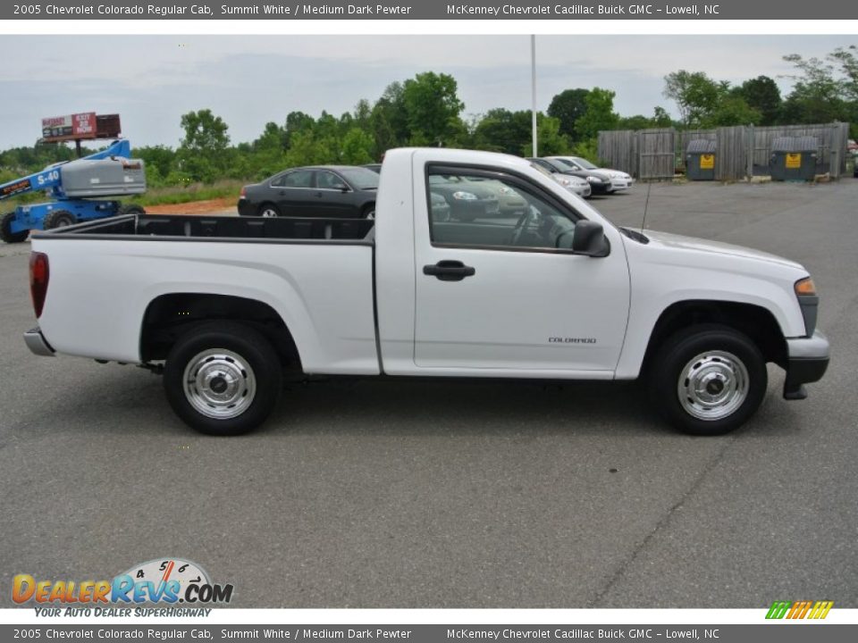 Summit White 2005 Chevrolet Colorado Regular Cab Photo #3