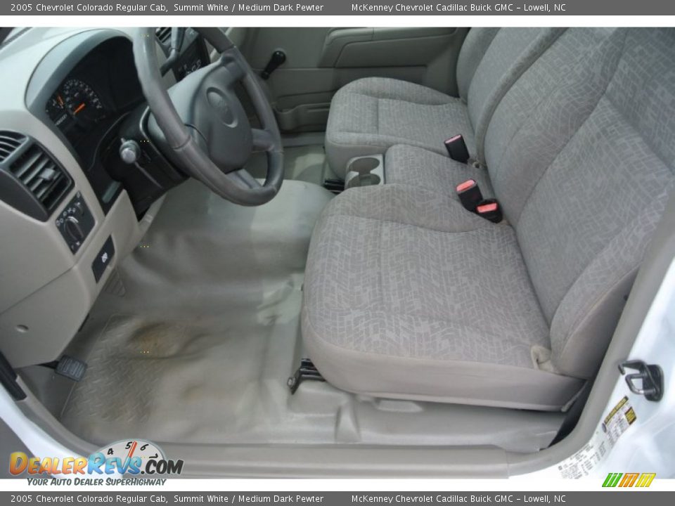 2005 Chevrolet Colorado Regular Cab Summit White / Medium Dark Pewter Photo #8