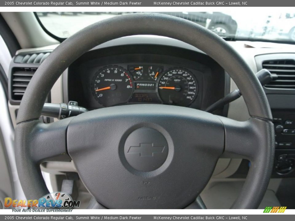 2005 Chevrolet Colorado Regular Cab Summit White / Medium Dark Pewter Photo #14