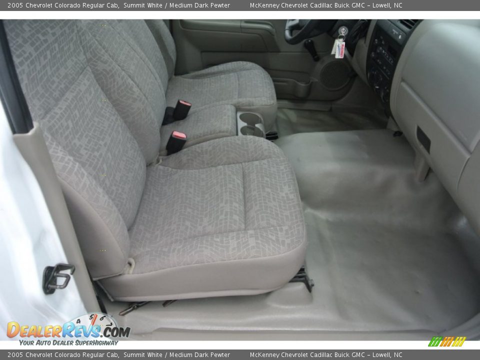 2005 Chevrolet Colorado Regular Cab Summit White / Medium Dark Pewter Photo #17