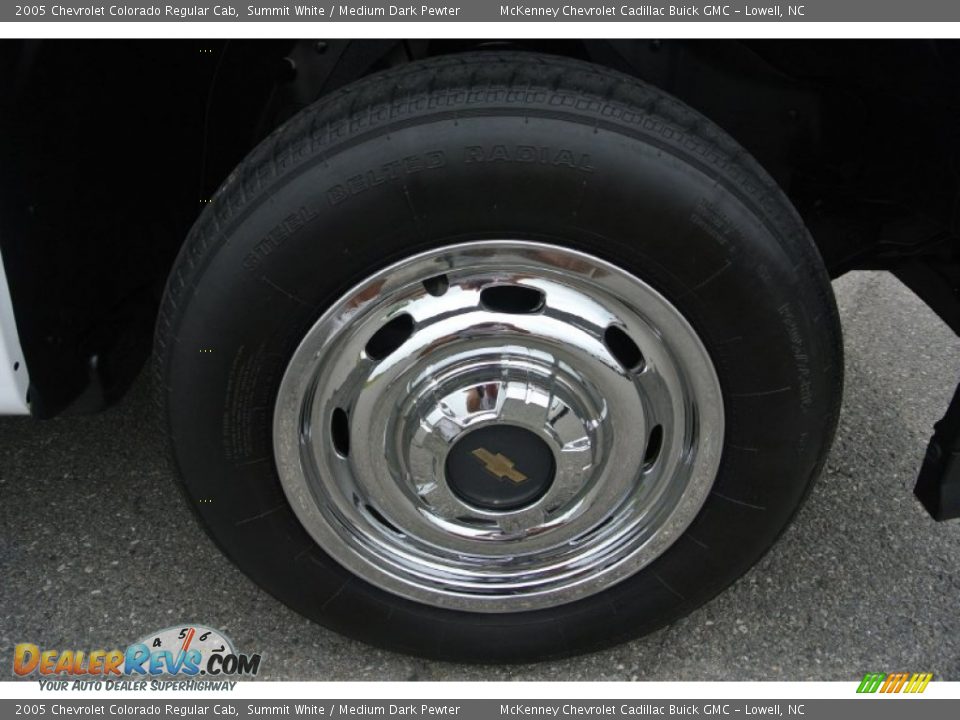 2005 Chevrolet Colorado Regular Cab Summit White / Medium Dark Pewter Photo #20