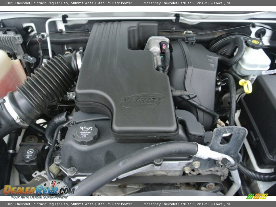 2005 Chevrolet Colorado Regular Cab Summit White / Medium Dark Pewter Photo #21