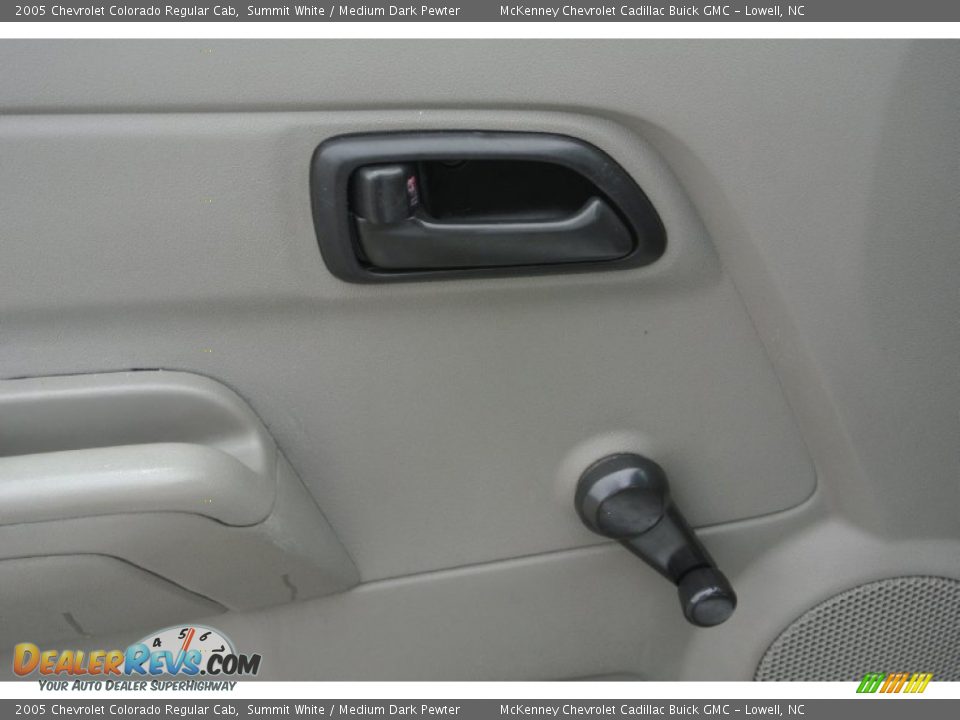 2005 Chevrolet Colorado Regular Cab Summit White / Medium Dark Pewter Photo #22