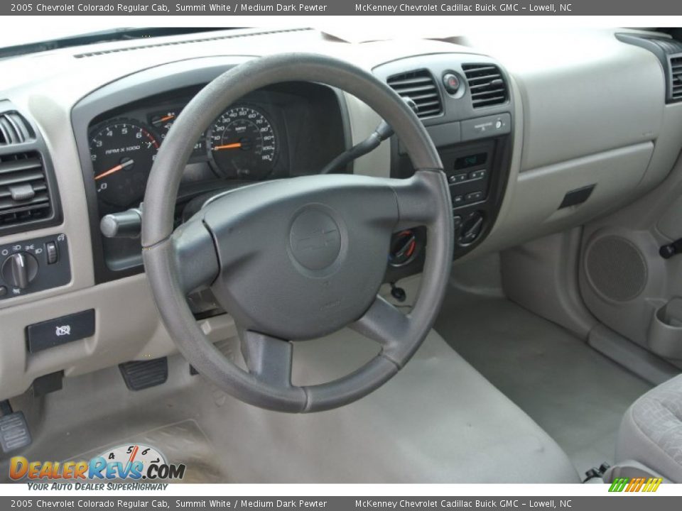 2005 Chevrolet Colorado Regular Cab Summit White / Medium Dark Pewter Photo #23