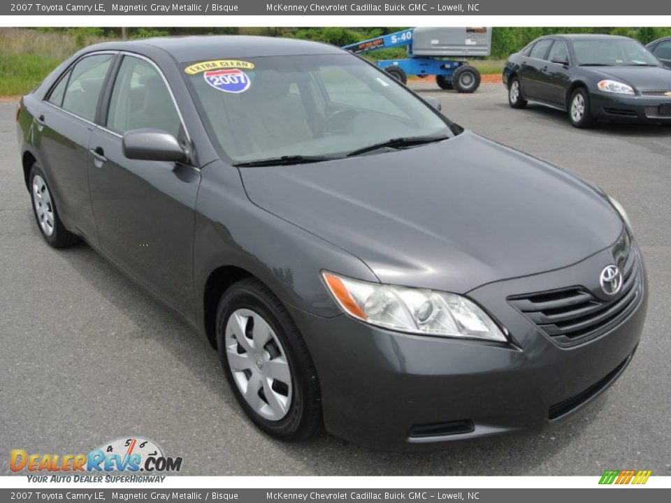 2007 Toyota Camry LE Magnetic Gray Metallic / Bisque Photo #2