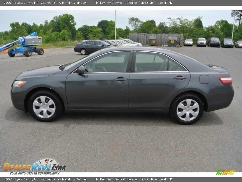 2007 Toyota Camry LE Magnetic Gray Metallic / Bisque Photo #3