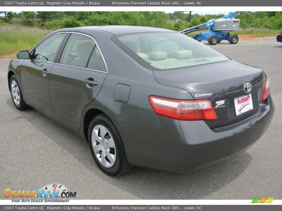 2007 Toyota Camry LE Magnetic Gray Metallic / Bisque Photo #4