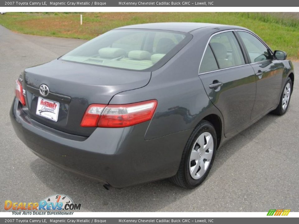 2007 Toyota Camry LE Magnetic Gray Metallic / Bisque Photo #5