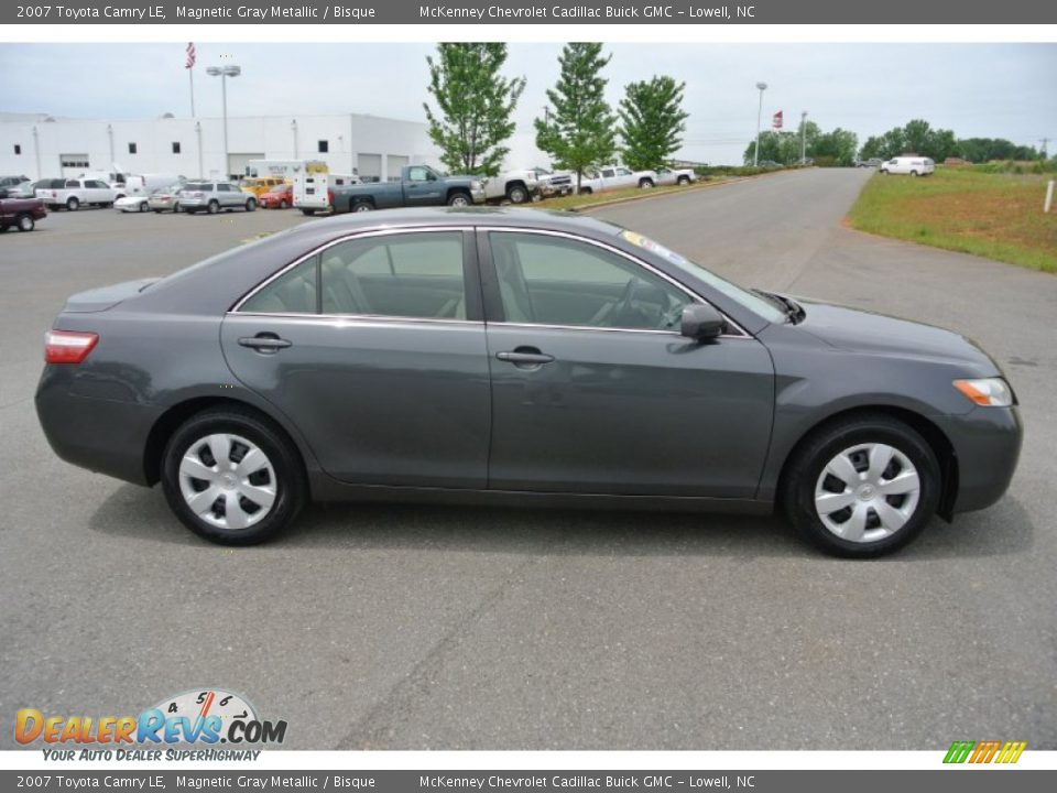 2007 Toyota Camry LE Magnetic Gray Metallic / Bisque Photo #6