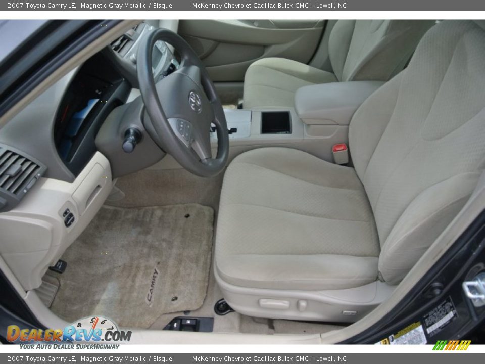 2007 Toyota Camry LE Magnetic Gray Metallic / Bisque Photo #8