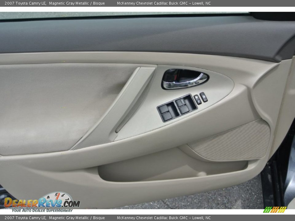 2007 Toyota Camry LE Magnetic Gray Metallic / Bisque Photo #9