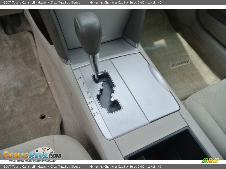 2007 Toyota Camry LE Magnetic Gray Metallic / Bisque Photo #10