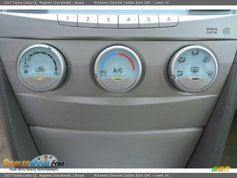 2007 Toyota Camry LE Magnetic Gray Metallic / Bisque Photo #11