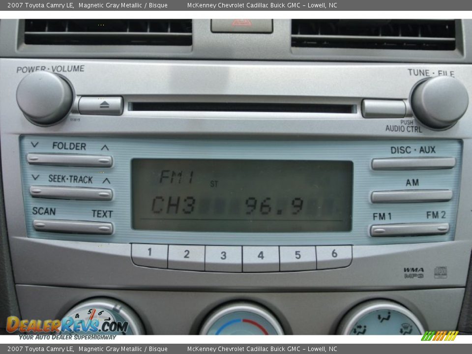 2007 Toyota Camry LE Magnetic Gray Metallic / Bisque Photo #12
