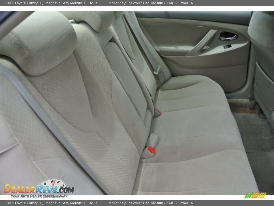 2007 Toyota Camry LE Magnetic Gray Metallic / Bisque Photo #18