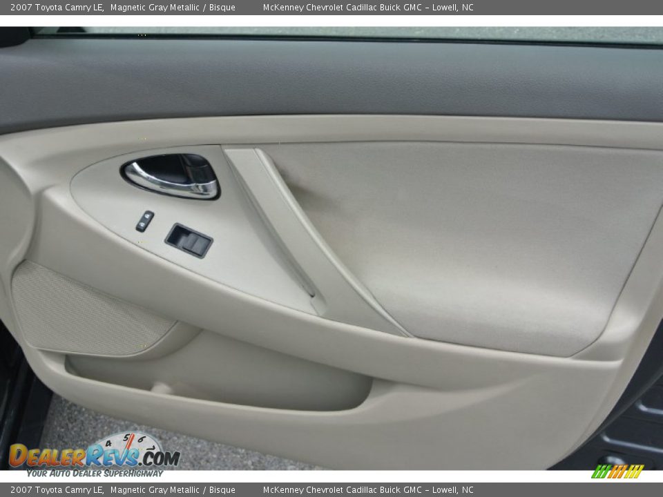 2007 Toyota Camry LE Magnetic Gray Metallic / Bisque Photo #19
