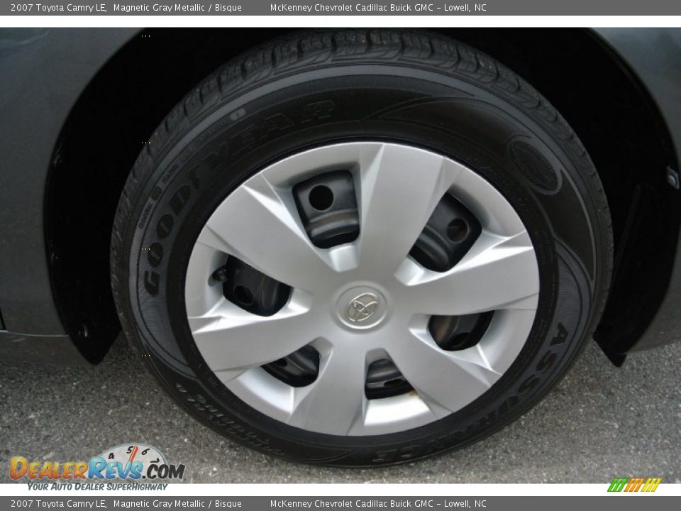 2007 Toyota Camry LE Magnetic Gray Metallic / Bisque Photo #20