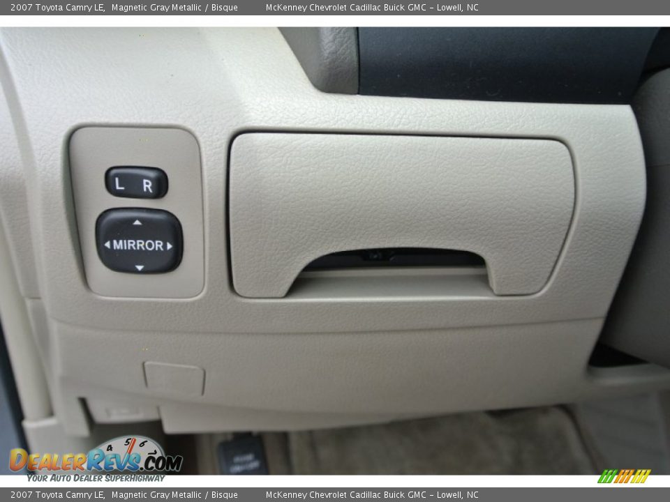 2007 Toyota Camry LE Magnetic Gray Metallic / Bisque Photo #22