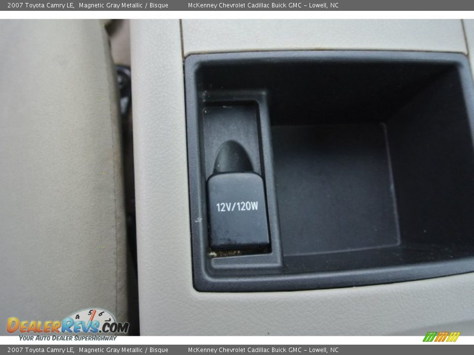 2007 Toyota Camry LE Magnetic Gray Metallic / Bisque Photo #23
