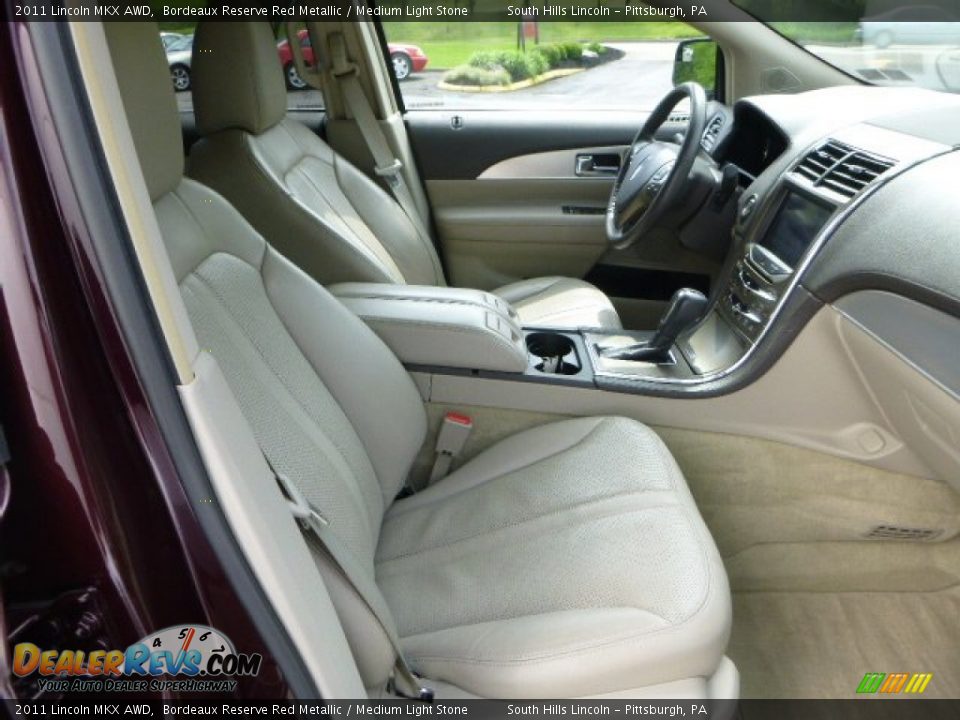 Medium Light Stone Interior - 2011 Lincoln MKX AWD Photo #10