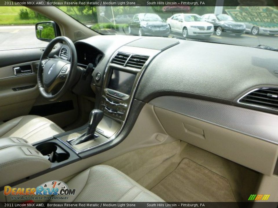 Dashboard of 2011 Lincoln MKX AWD Photo #11