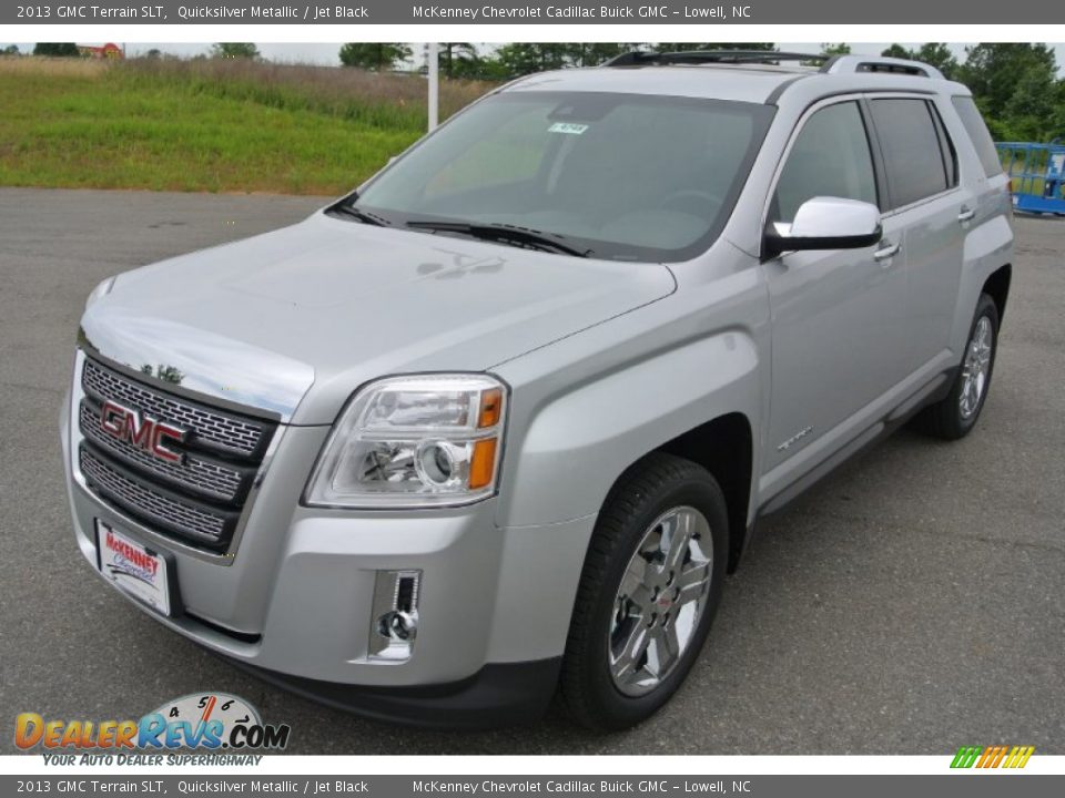 2013 GMC Terrain SLT Quicksilver Metallic / Jet Black Photo #1
