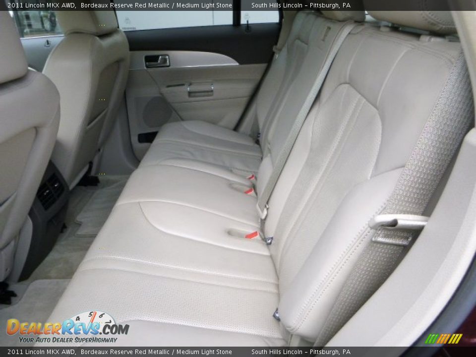 Rear Seat of 2011 Lincoln MKX AWD Photo #17
