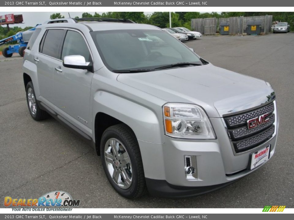 2013 GMC Terrain SLT Quicksilver Metallic / Jet Black Photo #2
