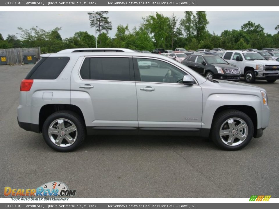 2013 GMC Terrain SLT Quicksilver Metallic / Jet Black Photo #3