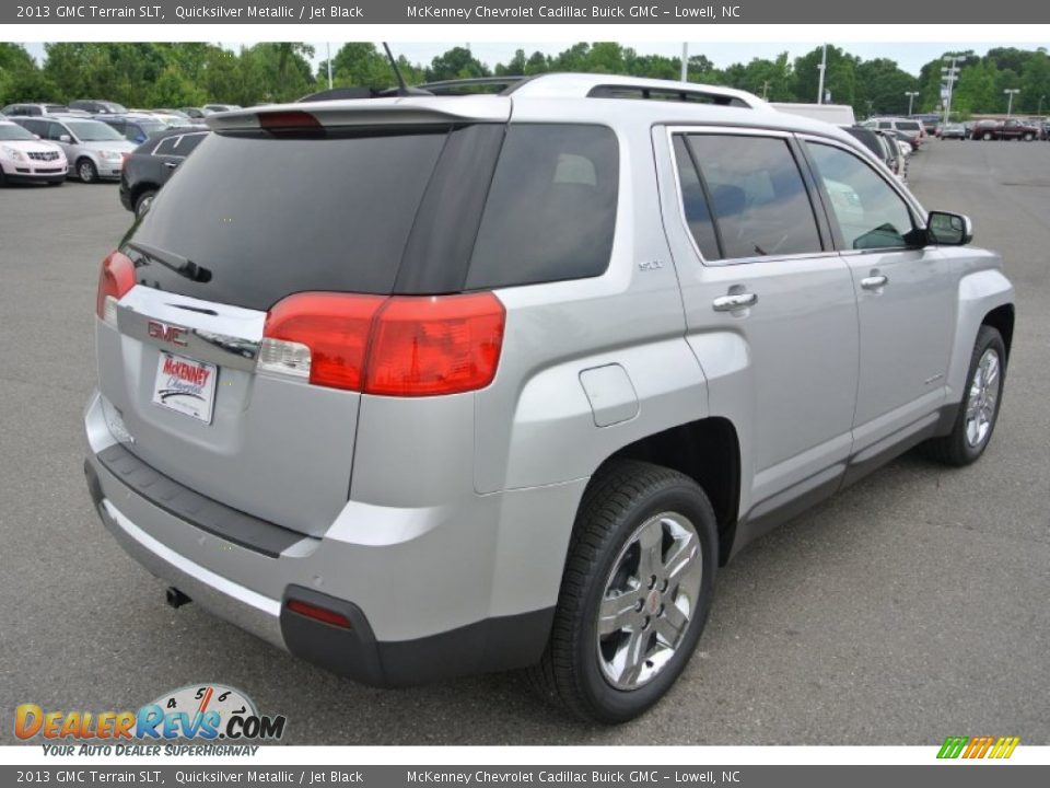 2013 GMC Terrain SLT Quicksilver Metallic / Jet Black Photo #4