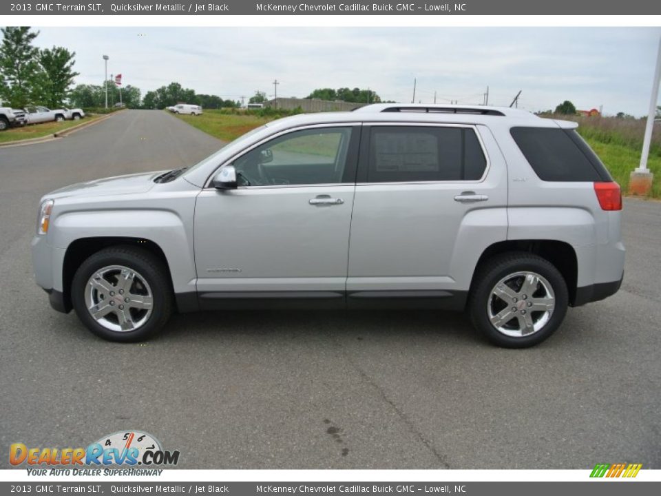 2013 GMC Terrain SLT Quicksilver Metallic / Jet Black Photo #6